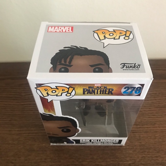 Funko Pop marvel Black Panther Erik Killmonger - Picture 6 of 6